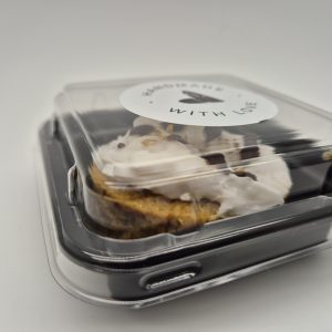 Sojavaxljus bakelse på sockerkaka