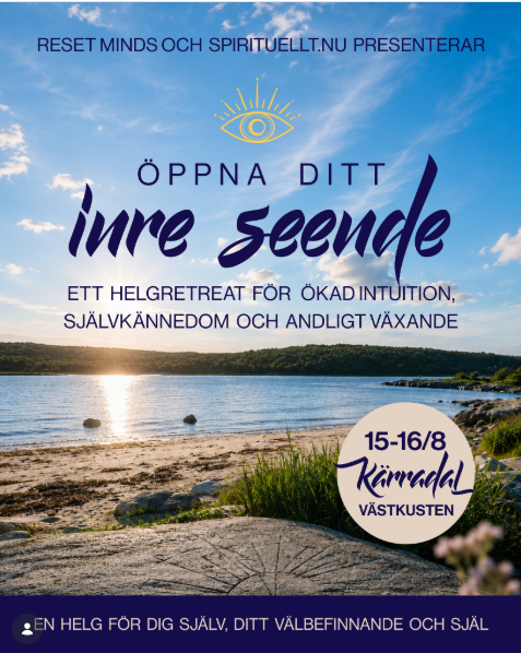 Helgretreat – Öppna ditt inre seende